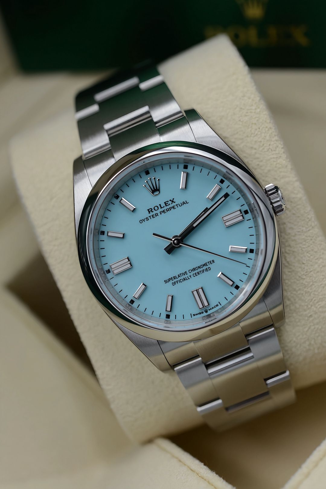Rolex Oyster Perpetual – Tiffany Blue Dial