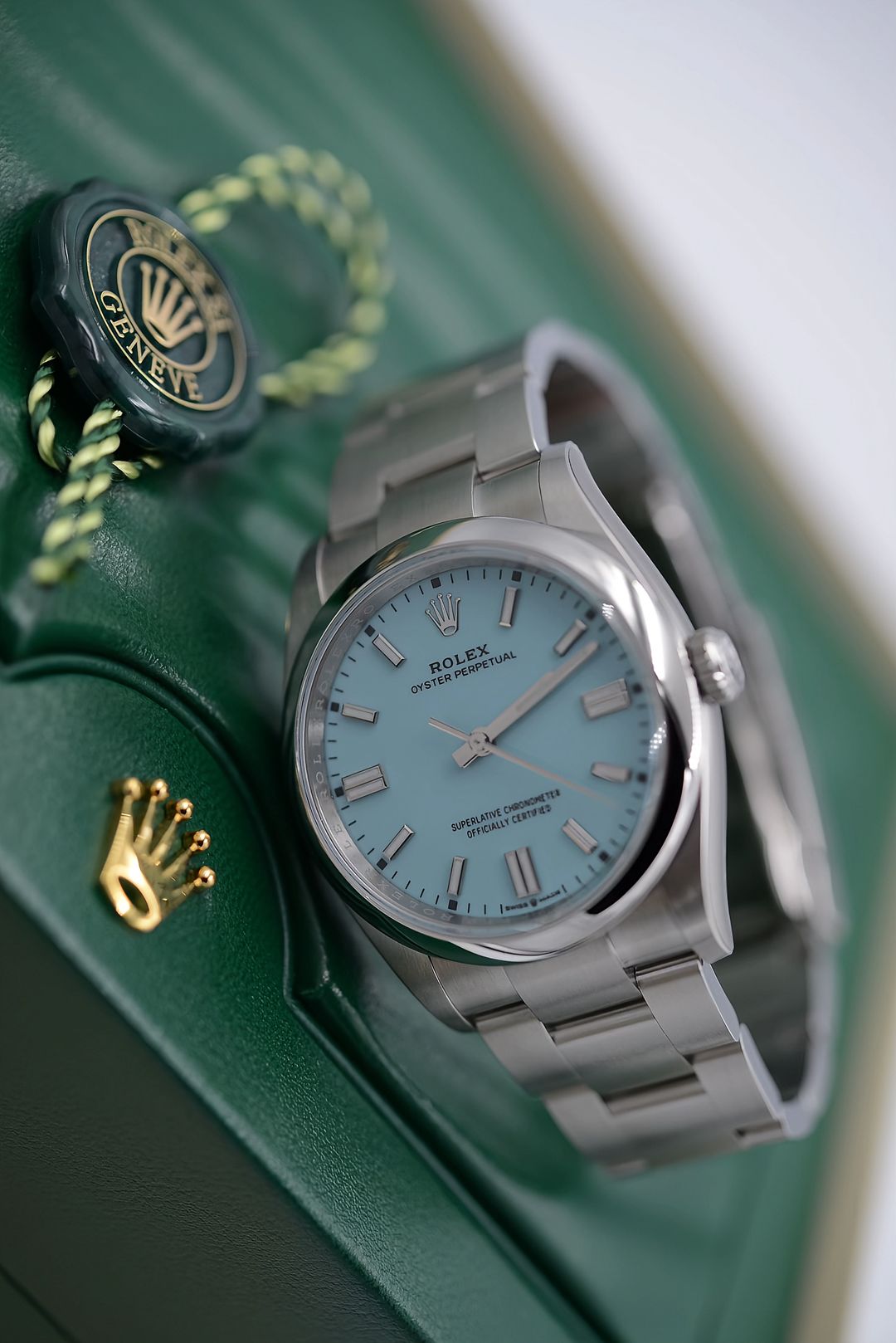 Rolex Oyster Perpetual – Tiffany Blue Dial