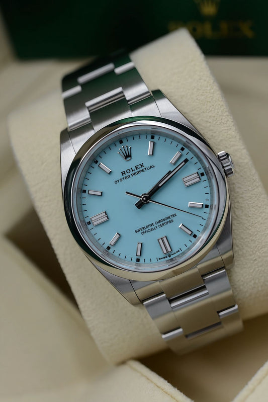 Rolex Oyster Perpetual – Tiffany Blue Dial