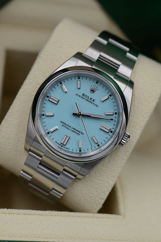Rolex Oyster Perpetual – Tiffany Blue Dial