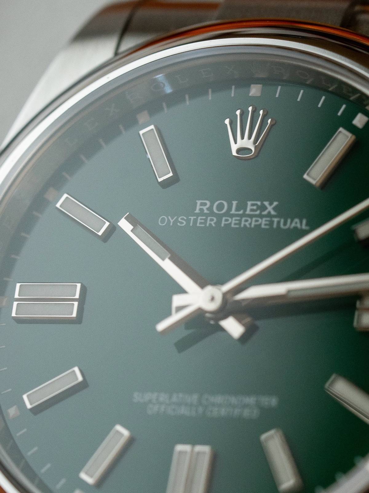 Rolex Oyster Perpetual – Green Dial